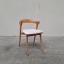 Set of 4 Bok outdoor dining chair with cushion
