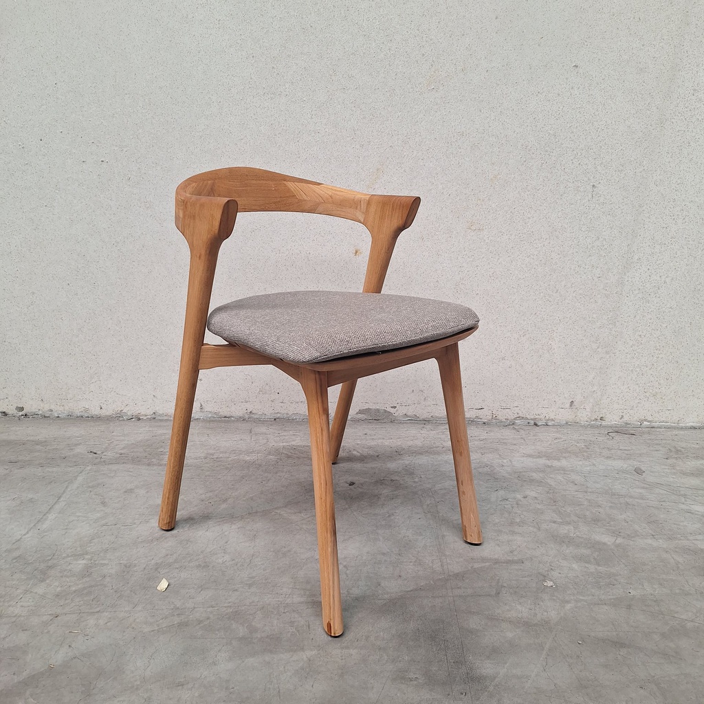 Set of 4 Bok outdoor dining chair with cushion