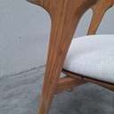 Set of 4 Bok outdoor dining chair with cushion