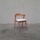 Bok outdoor dining chair with cushion