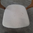 Bok outdoor dining chair with cushion