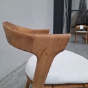 Bok outdoor dining chair with cushion