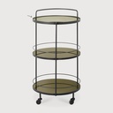 Lucy bronze bar cart
