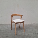Bok outdoor dining chair with cushion
