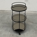 Lucy bronze bar cart