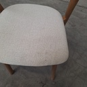 Bok outdoor dining chair with cushion