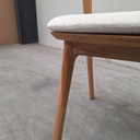 Bok outdoor dining chair with cushion