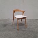 Bok outdoor dining chair with cushion