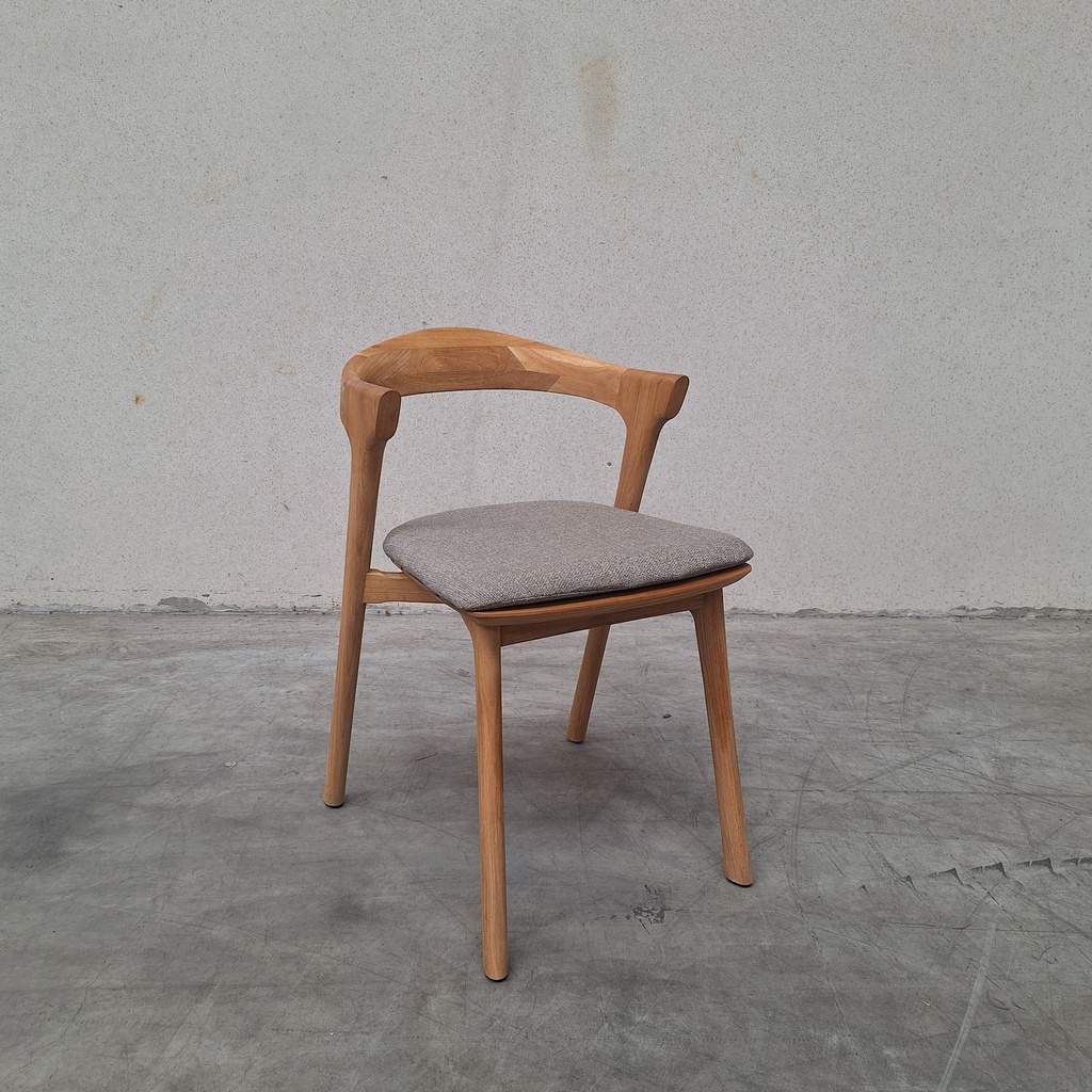 Bok outdoor dining chair with cushion