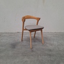 Bok outdoor dining chair with cushion