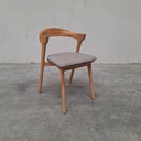 Bok outdoor dining chair with cushion