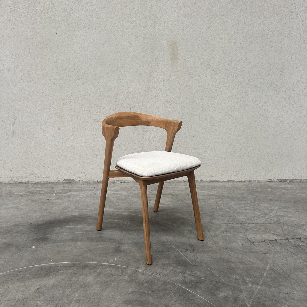 Bok outdoor dining chair with cushion
