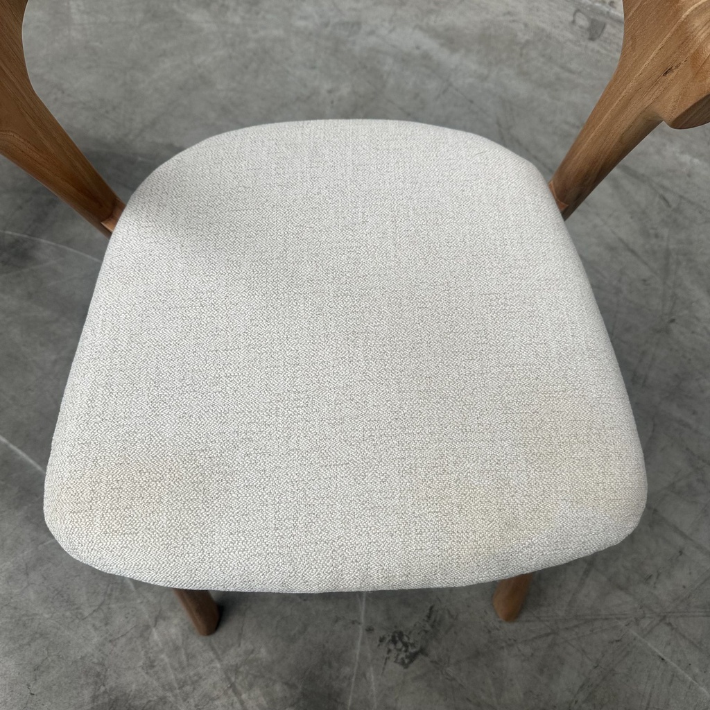 Bok outdoor dining chair with cushion