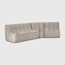N701 modular sofa - 45° round corner - TEMPLATE