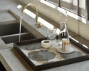 Cinnamon Layered Dots glass tray TEMPLATE