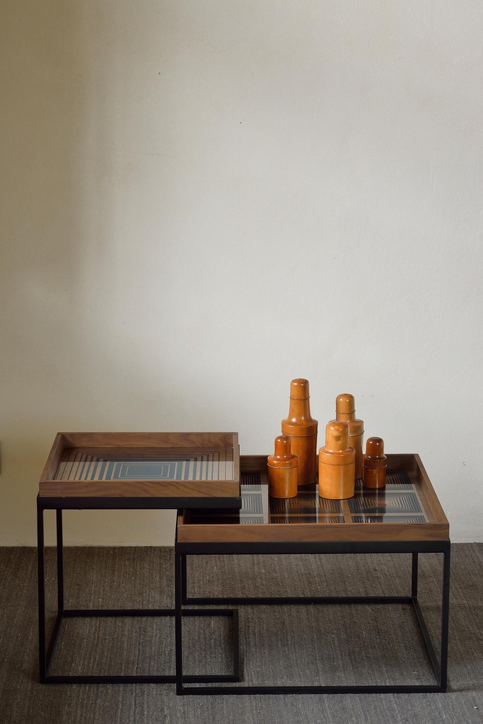 Squares glass tray TEMPLATE