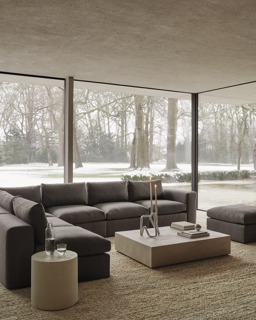 Mellow modular sofa - end seater with R arm