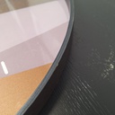 Angle glass tray