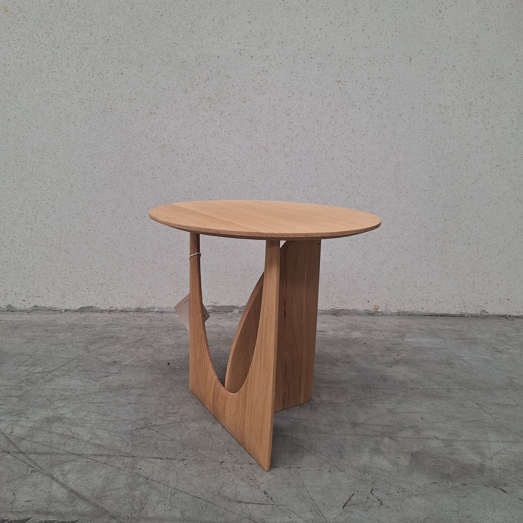 Geometric side table