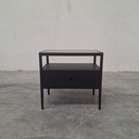 Spindle bedside table