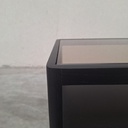Spindle bedside table
