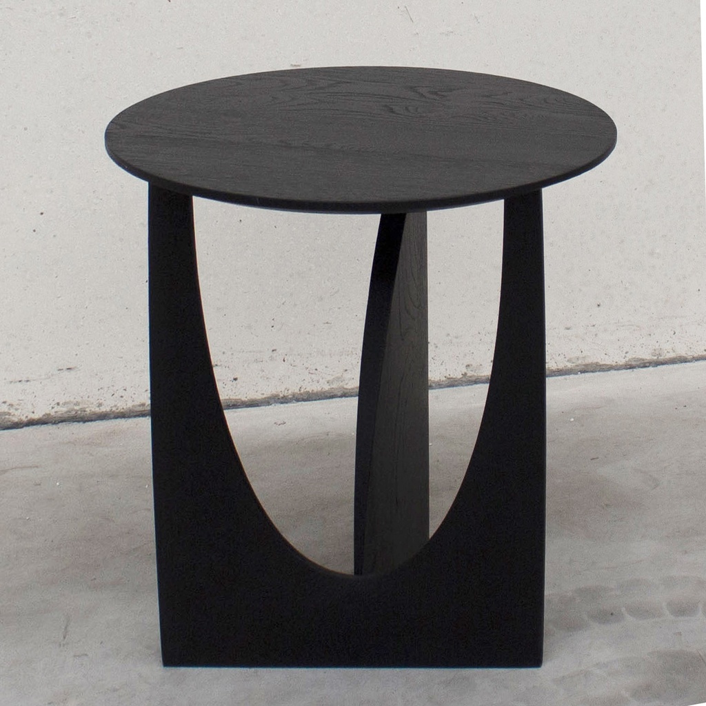 Geometric side table