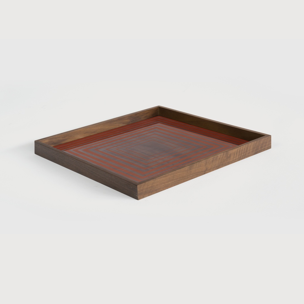 Squares glass tray TEMPLATE