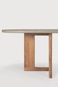 Trestle outdoor dining table - 240cm