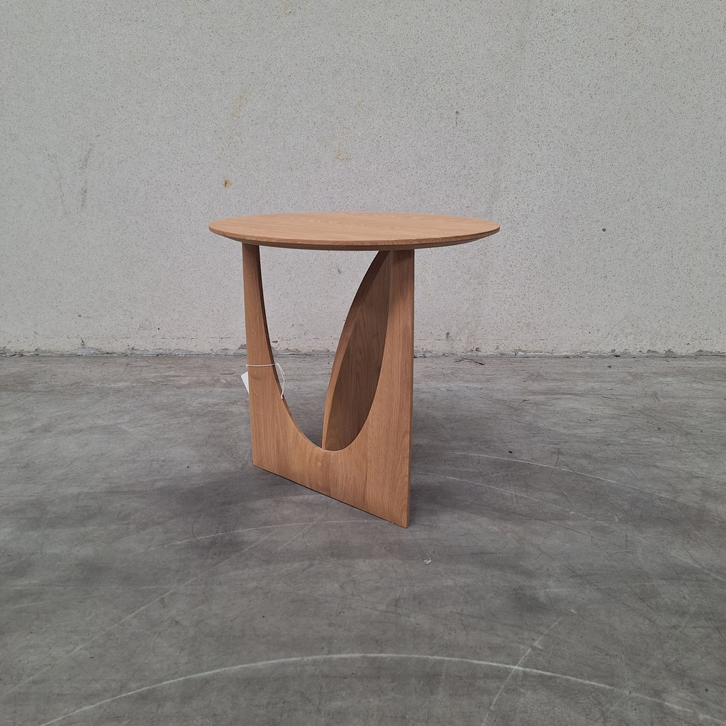 Geometric side table