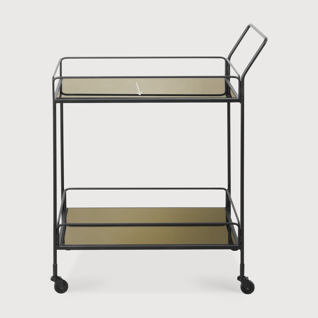 Dixon bronze bar cart