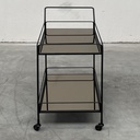 Dixon bronze bar cart
