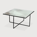 Heavy aged mirror coffee table 
