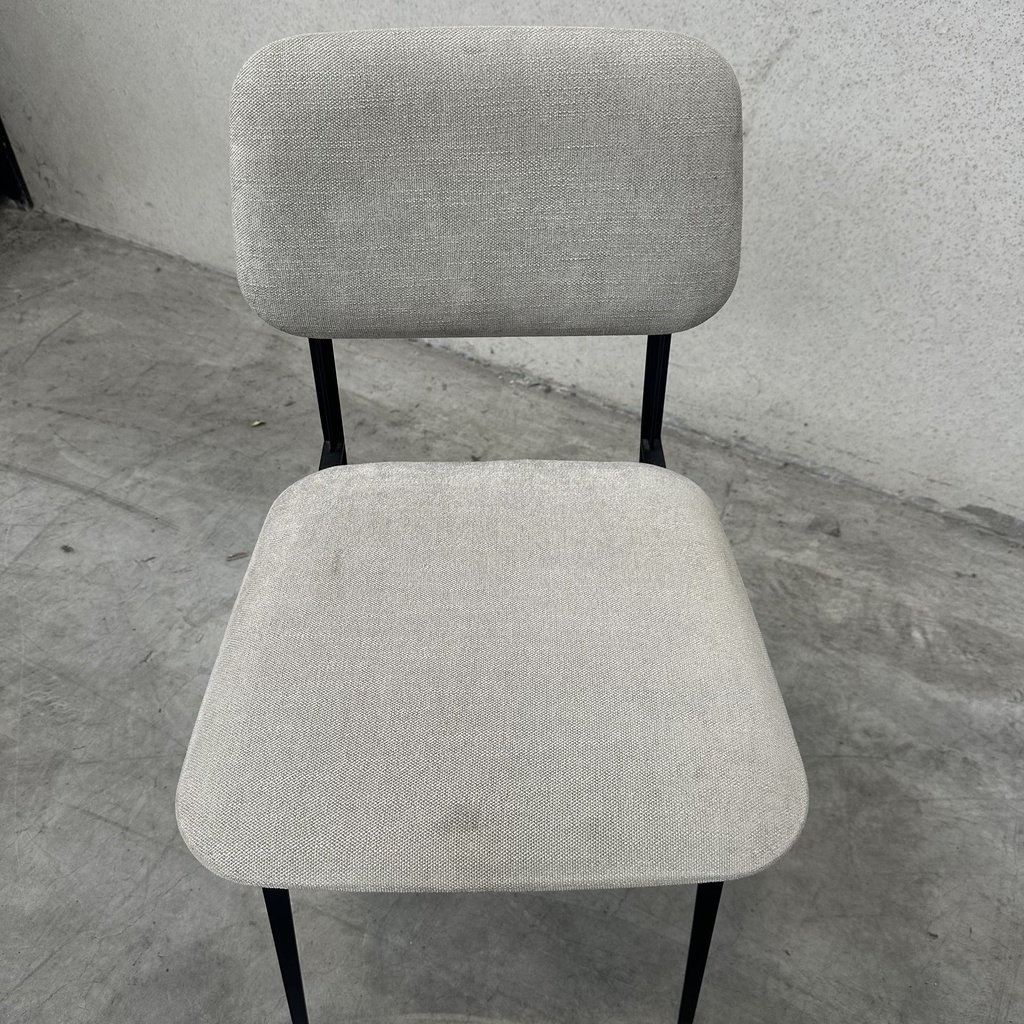 Set of 4 DC dining chair - light grey