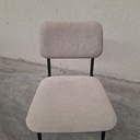 Set of 4 DC dining chair - light grey