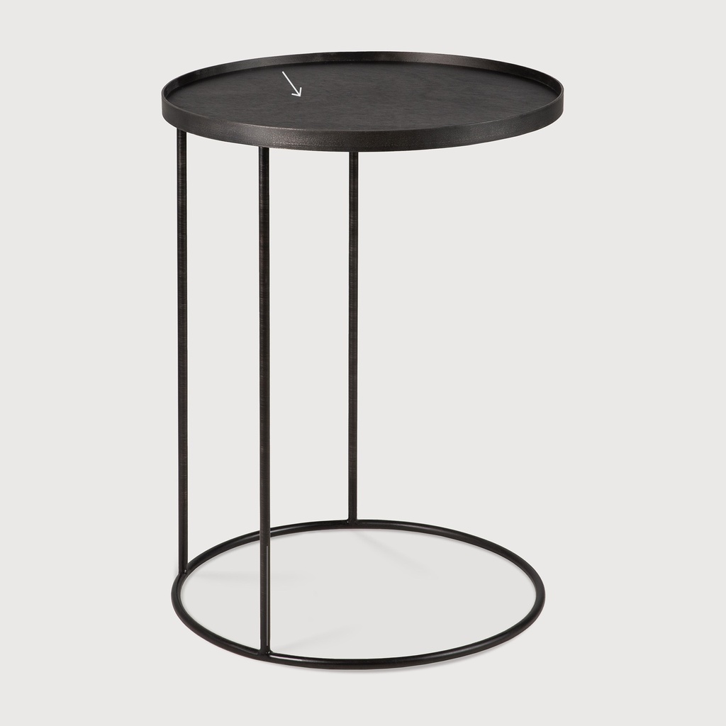 Tray side table