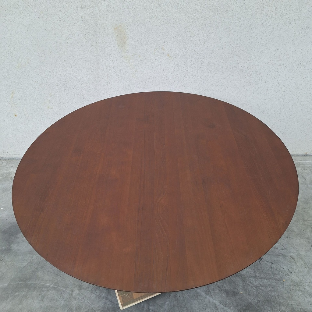 Geometric dining table