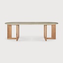 Trestle outdoor dining table - 240cm