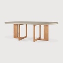 Trestle outdoor dining table - 240cm