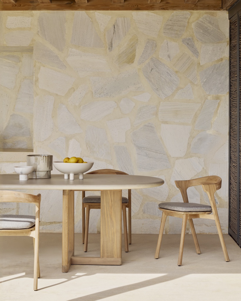 Trestle outdoor dining table - 240cm