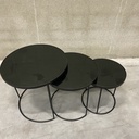 NM round nesting side table set 