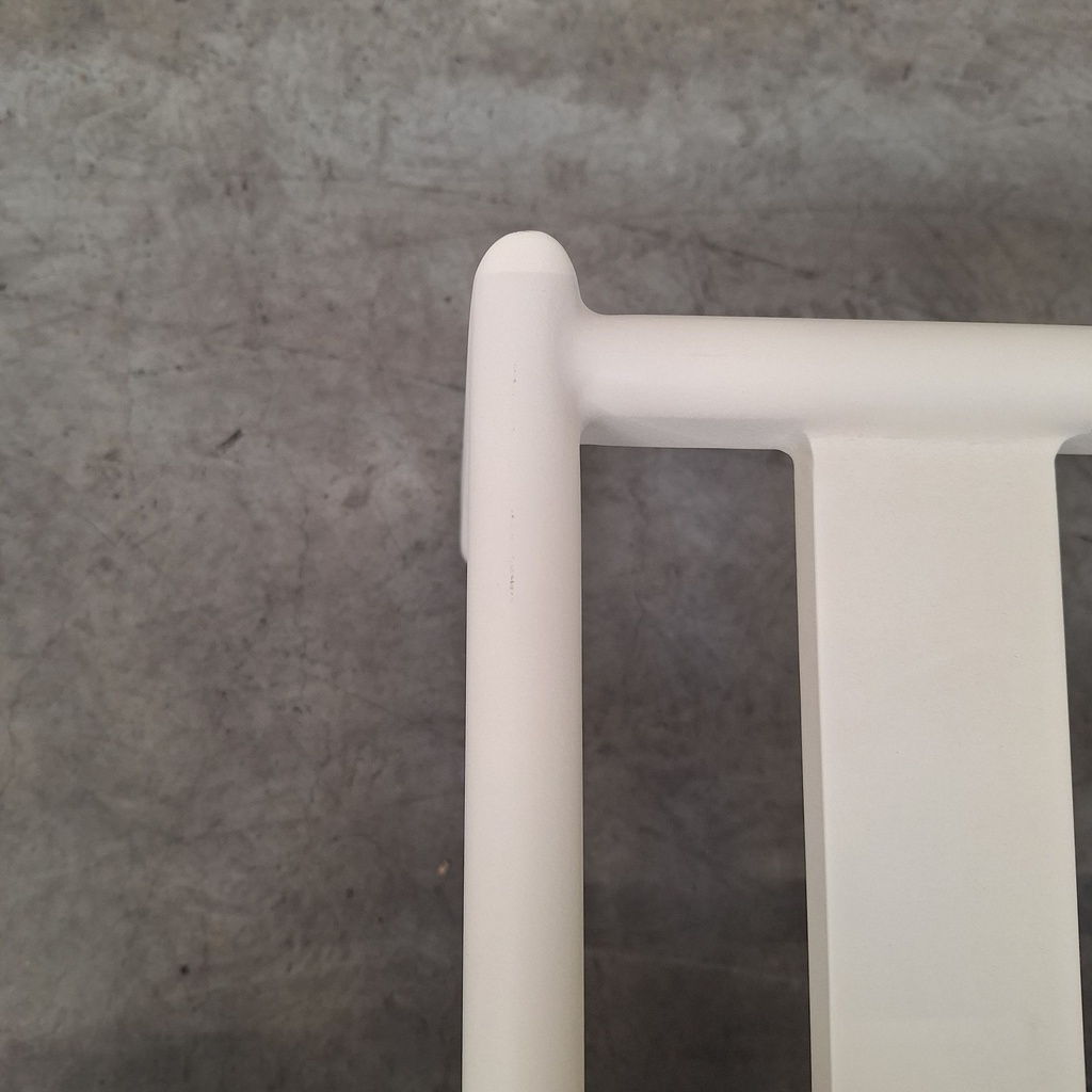 Jack outdoor footstool with cushion