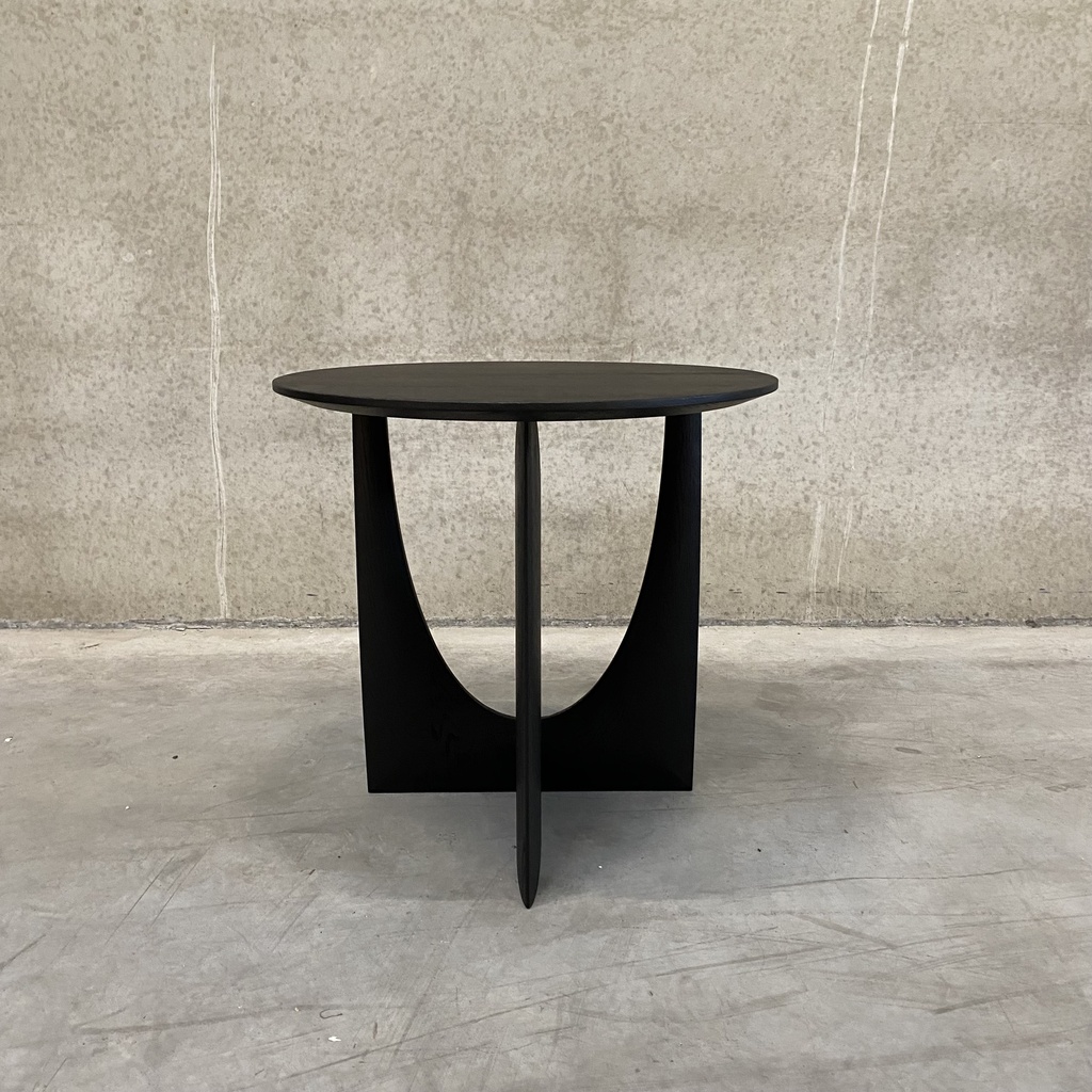 Geometric side table