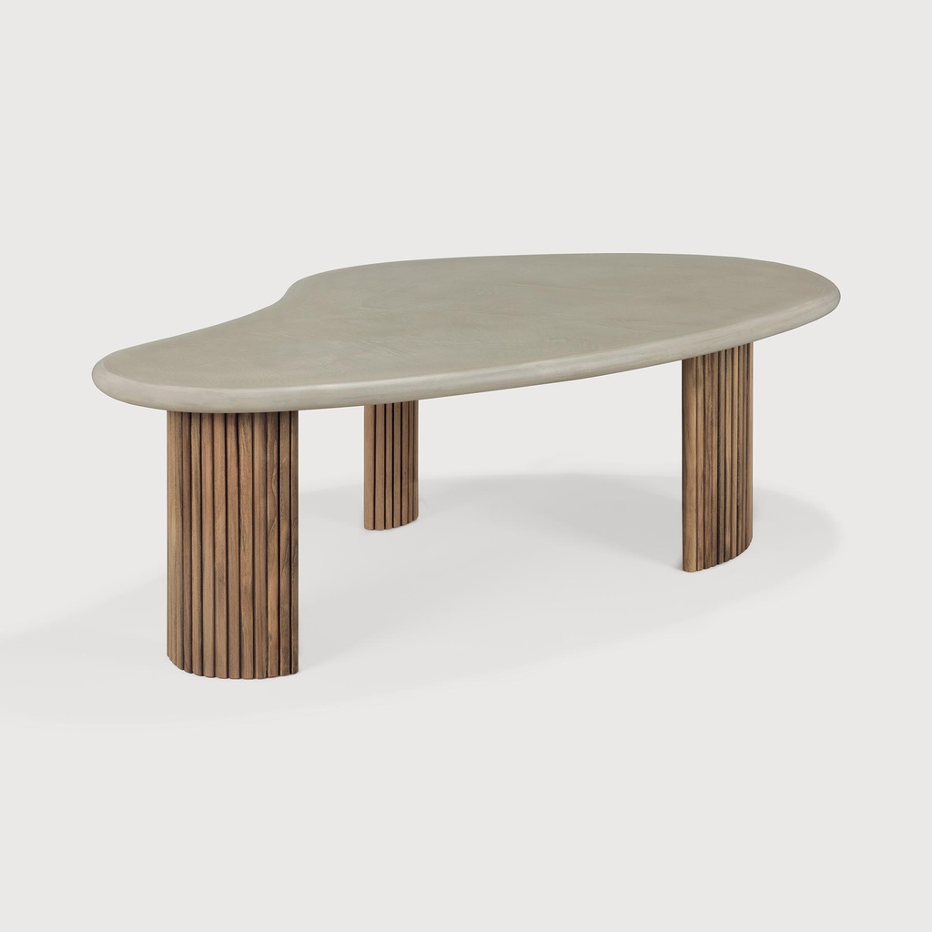 Boomerang outdoor coffee table TEMPLATE