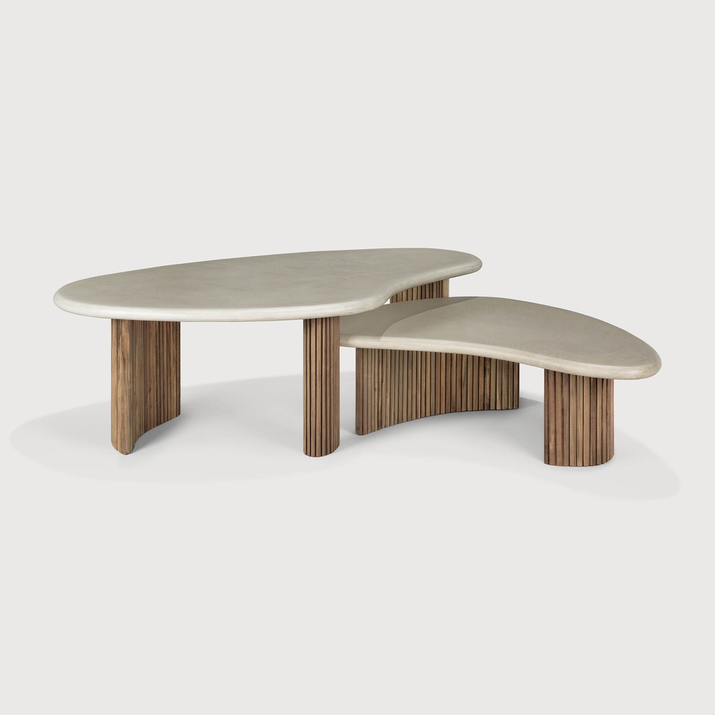 Boomerang outdoor coffee table TEMPLATE