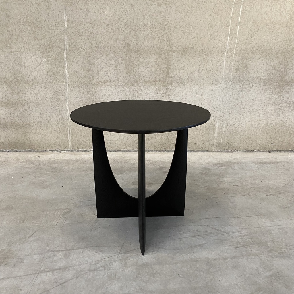 Geometric side table