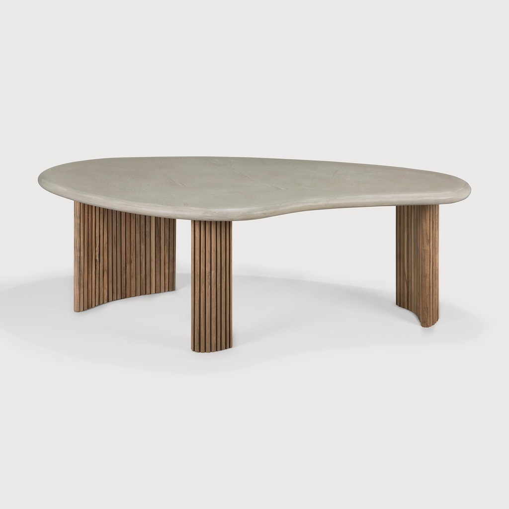 Boomerang outdoor coffee table TEMPLATE