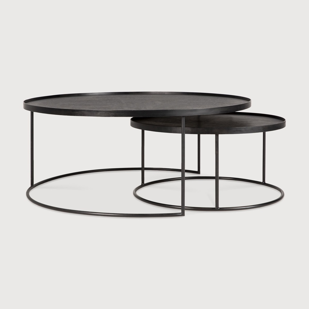 Tray coffee table set