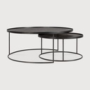 Tray coffee table set