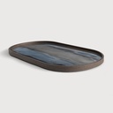 Graphite Organic glass tray TEMPLATE