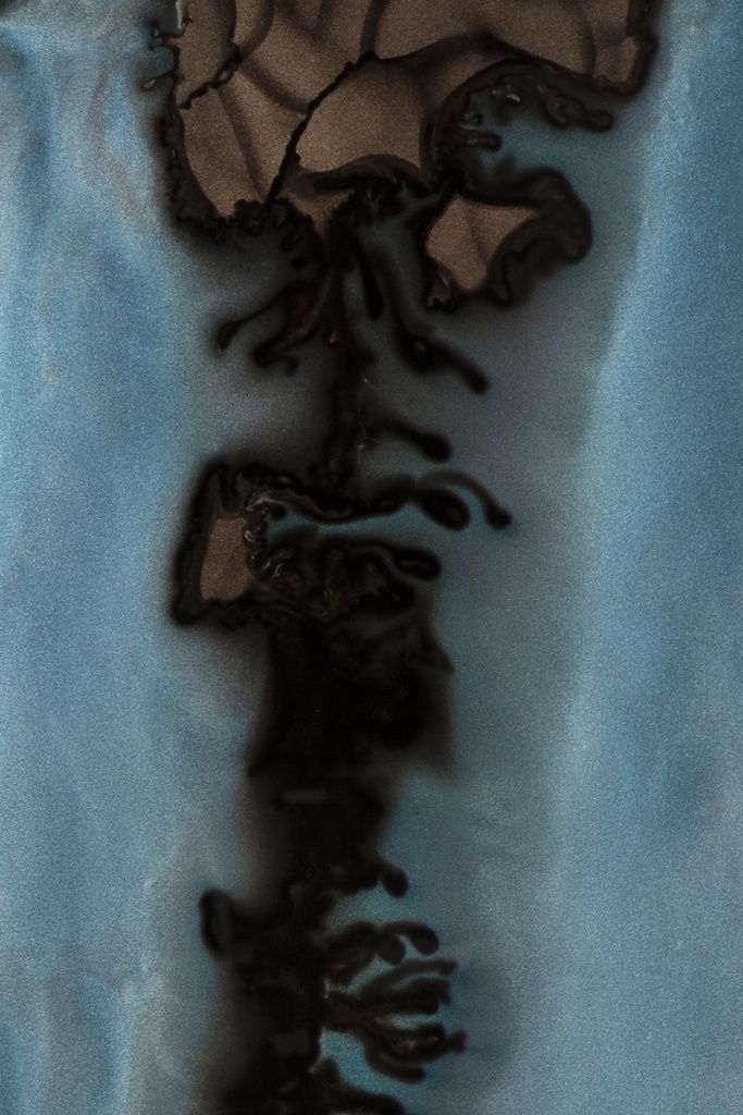 Graphite Organic glass tray TEMPLATE